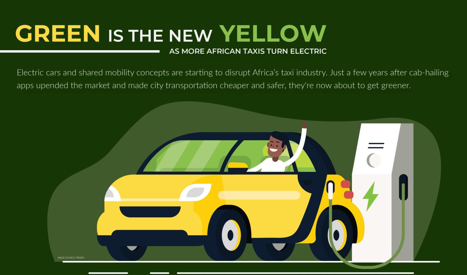 Africa’s taxi and mobility ecosystem is about to get greener