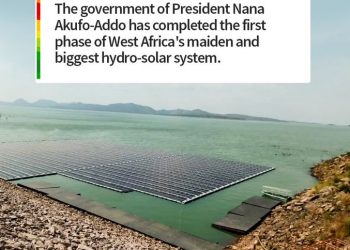 First phase of biggest hydro-solar system in West Africa completed