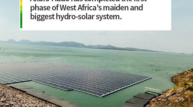 First phase of biggest hydro-solar system in West Africa completed