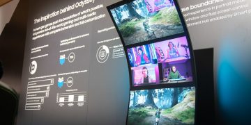 Samsung reveals the Odyssey Ark, a 55-inch curved gaming monitor