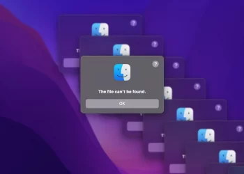 macOS 12.3 beta causes Finder to repeatedly show ‘file can’t be found’ alert
