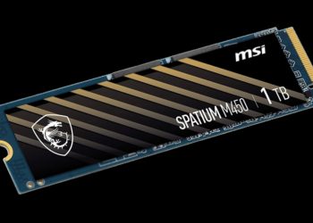 MSI SPATIUM M450 Gen 4 NVMe SSD 3.6GB/sec reads