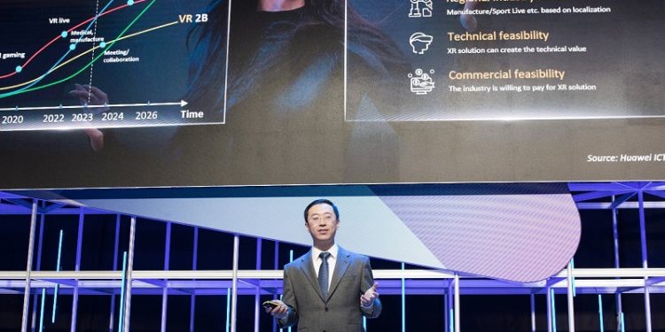 Huawei Reveals the 5G+XR Technology at MWC22