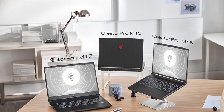 MSI Announces CreatorPro Mobile Workstations Powered by NVIDIA RTX A-series