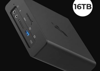 Sabrent Thunderbolt 3 NVMe SSD docking station with 16TB SSD