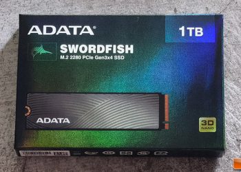 ADATA SWORDFISH 1TB PCIe M.2 Solid State Drive