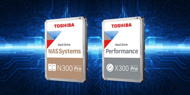 Toshiba Unveils Pro Series N300 and X300 Hard Drives