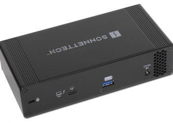Sonnet 40Gbps Thunderbolt Dock with Internal NVMe Storage