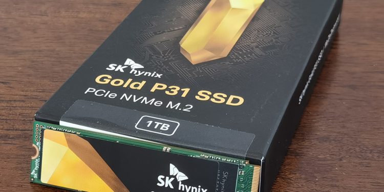 SK hynix Gold P31 1TB PCIe M.2 Solid State Drive