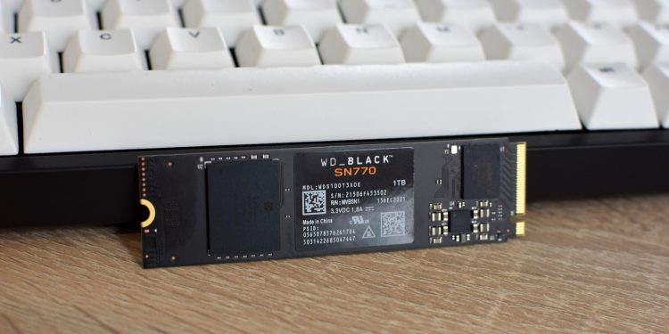 WD Black SN770 PCIe NVMe SSD