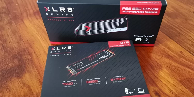PNY XLR8 NVMe M.2 SSD With Integrated Heatsink Designed