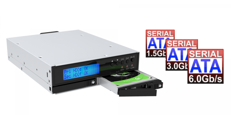 Raidon iR2025 Internal RAID Module ,One CD-ROM Bay for HDD/SSD