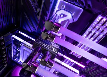 EK Launches ABP-Compatible GPU Holder With a PCIe 4.0 Riser Cable