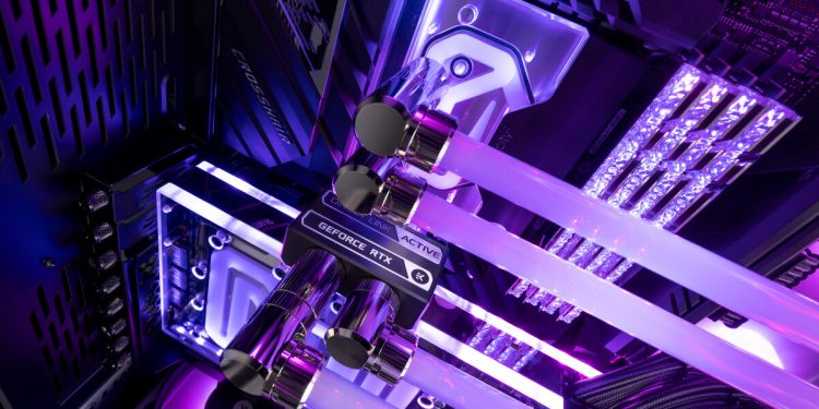 EK Launches ABP-Compatible GPU Holder With a PCIe 4.0 Riser Cable