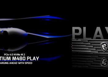MSI Announces the Spatium M480 Play M.2 NVMe SSD