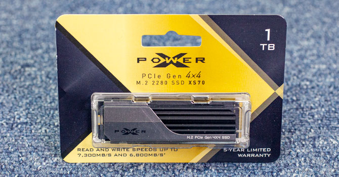Silicon Power XPOWER XS70 1TB PCIe 4.0 Solid State Drive