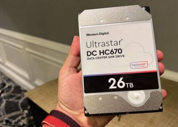 WD UltraSMR HDDs now Available with 22TB CMR and 26TB UltraSMR