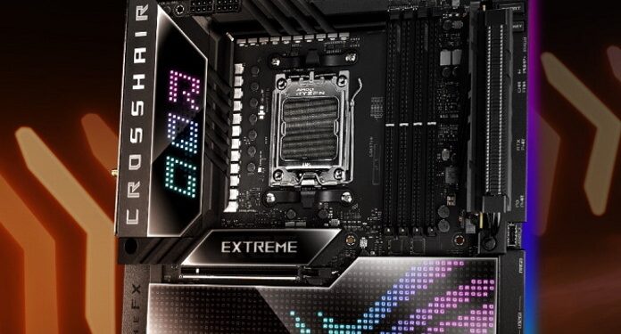 ASUS Shows Off the ROG Crosshair X670E Extreme