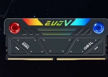 GeIL Launches Actively Cooled DDR5 Memory with Dual RGB Fans