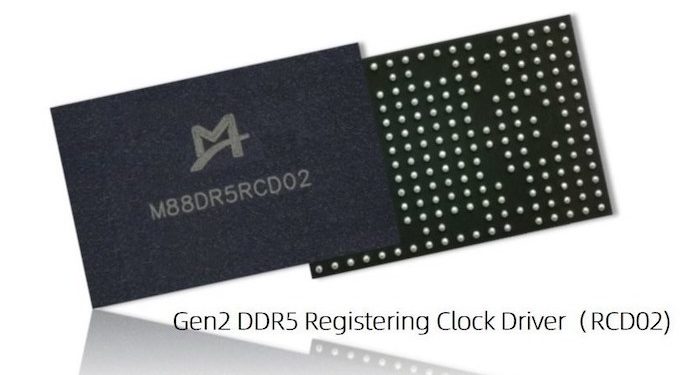 Montage Technology Starts Producing 2nd-Gen DDR5 RCDs