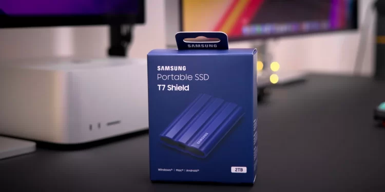 Samsung T7 Shield Portable Solid-State Drive