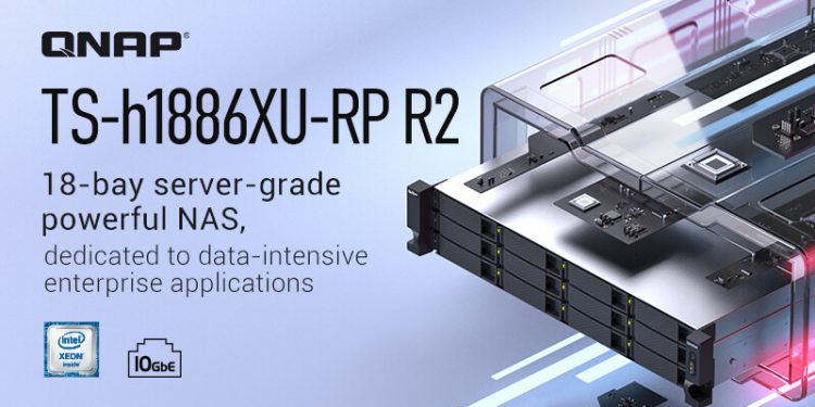QNAP Announces 18-bay TS-h1886XU-RP R2 NAS