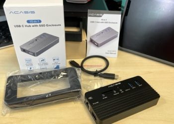 Acasis USB-C Hub with SSD Enclosure
