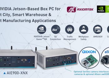 Axiomtek Unveils AIE900-XNX Fanless AI-Powered Box PC Using NVIDIA Jetson Edge AI Platform