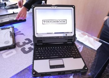 Modular Panasonic Toughbook has 8 replaceable parts, 1,200-nit screen