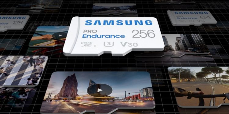 Samsung PRO Endurance Up to 256GB microSD Memory Card