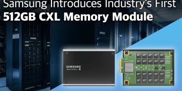 Samsung Sampling 512GB CXL Memory Module
