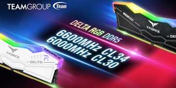 Team Group T-Force Delta RGB in DDR5-6600 and DDR5-6000 CL30