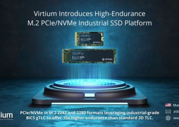 Virtium StorFly XE Class NVMe M.2 SSD With Grade pSLC