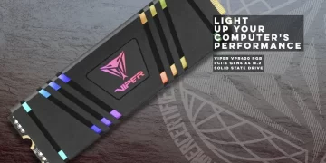 Patriot Viper Announces the VPR400 RGB M.2 NVMe Gen4x4 SSD