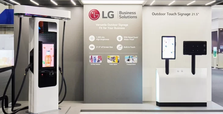 LG Electronics is moving into the EV charging business