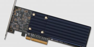 Sonnet PCI Express 3.0 Adapter Card With Two NVMe SSD Slots