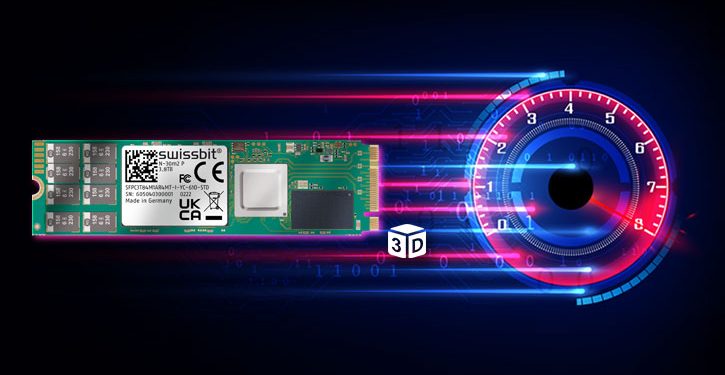 Swissbit N-30m2 PCIe M.2 2242 and M.2 2280 With 3D TLC NAND