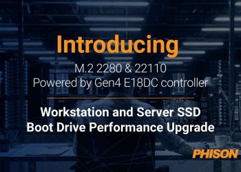Phison Announces PCIe Gen4x4 Enterprise SSDs in M.2 2280 and 22110