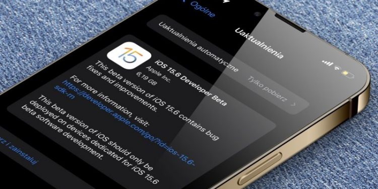 Apple releases iOS 15.6 beta 2 ahead of iOS 16 reveal next week