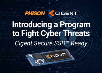 Phison and Cigent Deliver Cybersecurity Protection in Storage’s and Firmware