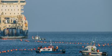 The Equiano Cable landing at Swakopmund, Namibia