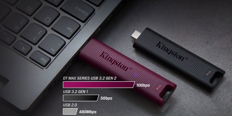 Kingston Releases Type-A to DataTraveler Max USB 3.2 Gen 2 Series